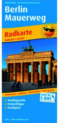 Produktbild von Berlin Mauerweg 1:60 000