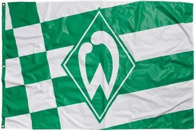 Produktbild von SV Werder Bremen Fahne Hissfahne 180x120 cm  Raute