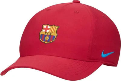 Zdjęcie produktu dla Czapka Nike FC Barcelona Club Cap US CB L FN4859-620 - CZERWONY, S/M