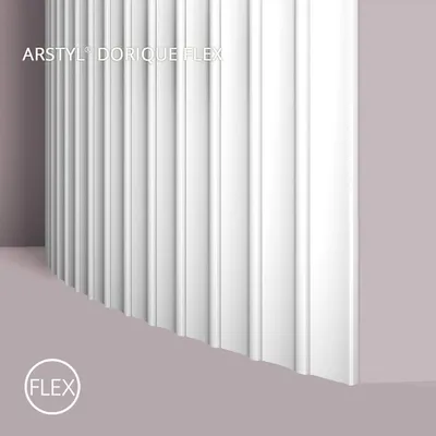 Produktbild von NMC DORIQUE FLEX ARSTYL Noel Marquet 3D Wandpaneel Akustikpaneel Stuckleiste 2 m