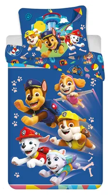 Productafbeelding van Paw Patrol, Brave Pups, kinderslaapset, 100x135 cm
