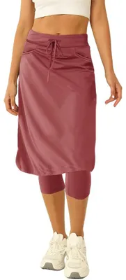 Produktbild von Damen-Tennisrock mit integrierter Leggings, 50,8 cm, Knielang, Golfröcke, Leggin