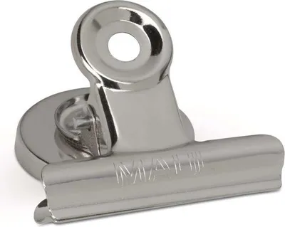 Produktbild von MAUL Papier-Klemmer MAULstandard Metall 2 Stück 30 mm silber