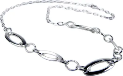Produktbild von Minott Zarte Damenkette Halskette Collier aus 925/-Silber 45cm PR8041A