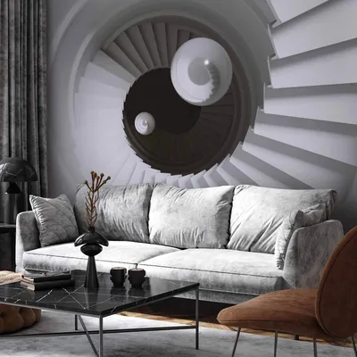 Produktbild von Selbstklebende Folie Fototapete - Time Tunnel 98x70 cm 3D d-A-0115-a-a