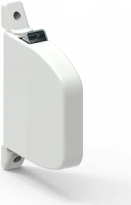 Produktbild von Gurtwickler Maxi 22mm schwenkbar FLEX gekapselt weiß mit 7,50 m, 22 mm grauem Gurt 10250