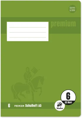 Produktbild von Staufen® 734010606 Heft PREMIUM LIN 6 - A5, 32 Blatt, 90 g/qm, blanko