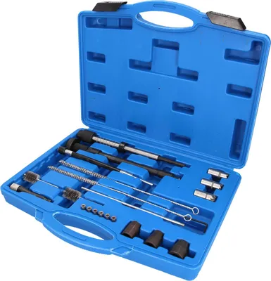 Obrázek produktu pro BRILLIANT TOOLS Sada na čištění sedel vstřikovačů a šachet 21 ks - BT551300