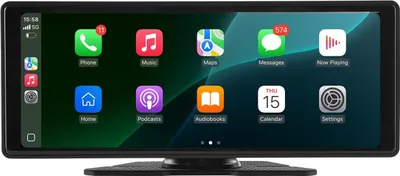 Zdjęcie produktu dla Radio samochodowe CarPlay z ekranem dotykowym 10 cali Apple Android przednia/tylna kamera