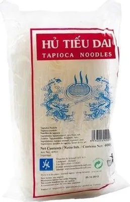 Produktbild von Hu Tieu Da | Tapiokanudeln - 400g - Glutenfrei - Asiatische Küche - Schnell Zubereitet