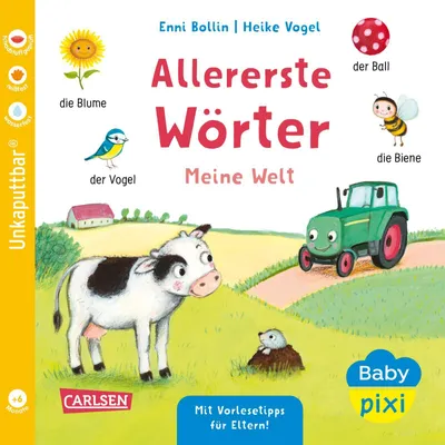 Produktbild von Baby Pixi (unkaputtbar) 162: Allererste Wörter: Meine Welt