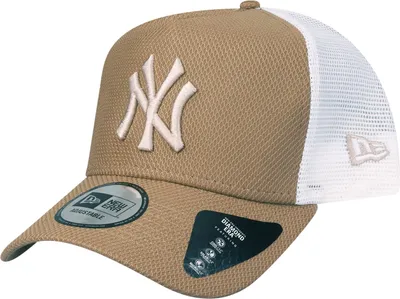 Obrázok produktu pre New Era Trucker Cap - DIAMOND New York Yankees khaki