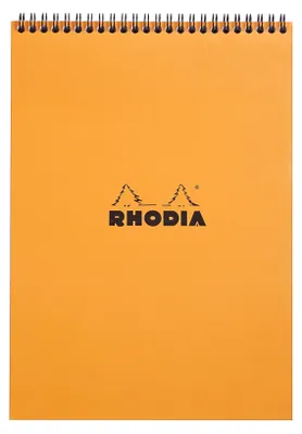 Produktbild von Rhodia 18501C Spiralblock DotPad A4 80 Blatt liniert Orange