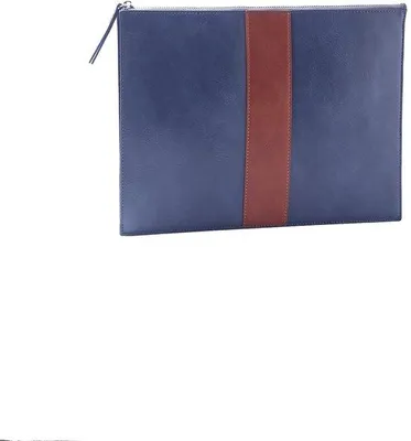 Productafbeelding van Solidchoice - Vegan Documenten Clutch voor A4 Formaat met Rits