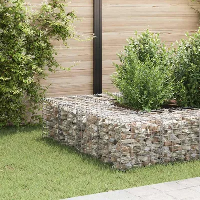 Immagine prodotto di Vidaxl Gabion Pflanzer erhöhter Würfel 40x40x40 cm Stahldraht