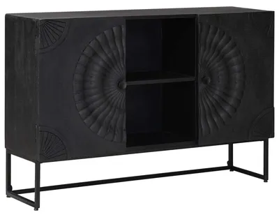Produktbild von Sideboard Schwarz 105 x 30 x 68 cm