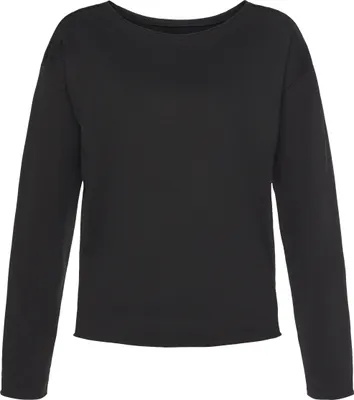 Produktbild von LASCANA Sweatshirt schwarz Größe 36/38