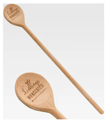 Produktbild von Kochlöffel 60 cm mit Gravur - für Hobbyköche eine schöne Überraschung