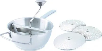 Produktbild von GSD Passiermaschine aus Edelstahl mit3 auswechselbaren Lochscheiben