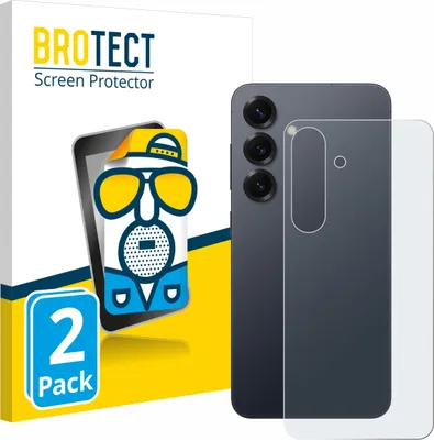 Produktbild von 2x BROTECT Schutzfolie für Samsung Galaxy S25 (Rückseite) Displayschutz Displayschutzfolie Folie Matt Entspiegelungsfolie