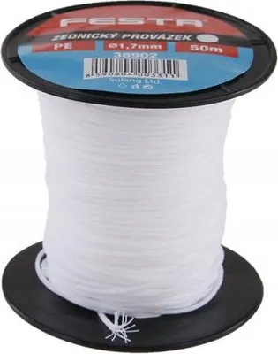 Obrázok produktu pre Murársky povrázok 50m, 1.7mm biely FESTA