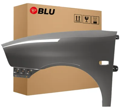 Obrázek produktu pro BLU Blatník náhrada pro Seat Ibiza 3 III / Cordoba 2 II 6L LZ7S Levý Šedá DaytonaGrau | 2002-2008 | Přední | Lakovaný | Připravený k montáži | Pozink, Obrázek vytvořený pomocí AI