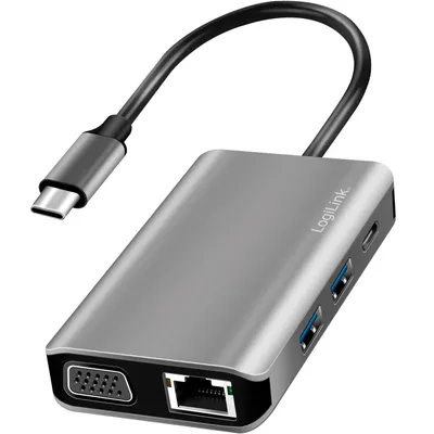 Immagine prodotto di LogiLink Dockingstation LogiLink USB 3.2 Gen 1 USB-C 7-Port UA0410 - 3.0 - USB Typ C (UA0410)