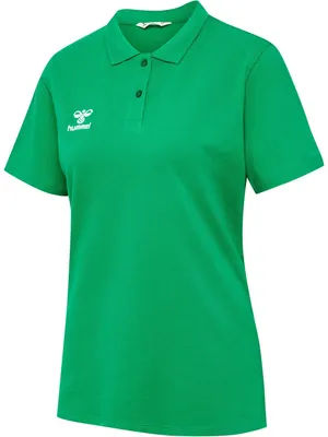 Produktbild von Hummel HmlGo 2.0 Polo-Shirt Damen grün Gr XS