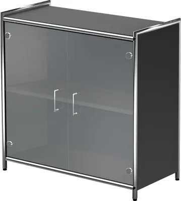 Produktbild von kerkmann Sideboard ARTLINE 2 Ordnerhöhen 2 Glastüren Speditionsversand
