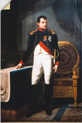 Produktbild von ARTland Wandbild, selbstklebend Napoleon Bonaparte, 1809 Größe: 20x30 cm