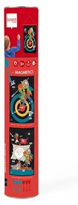 Produktbild von Scratch Magnetisches Dartspiel Pirat - Lernspiel für Kinder multicolor