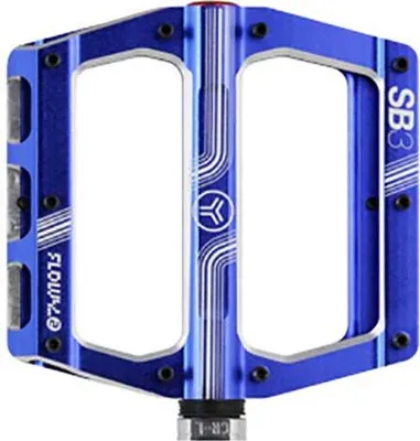 Obrázek produktu pro Sb3 Flowy Am 2 pedály stříbrné Stříbrné, univerzální velikost