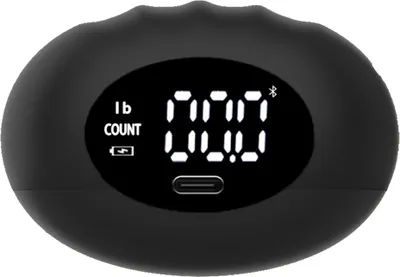 Image de INF Dynamomètre Rechargeable - Testeur de Force de Préhension Digital 180kg Le noir