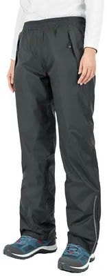 Immagine prodotto di Pantaloni impermeabili da donna, taglia 20, grigi, traspiranti, leggeri, ideali per l'escursionismo