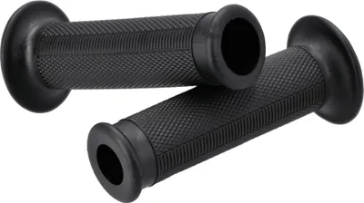 Produktbild von Set: Lenkergriffgummis ohne Loch, Gasdrehgriff + Festgriff - für Simson KR51 Schwalbe, SR4-2, SR4-3, SR4-4