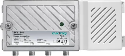 Image de Axing Hausanschlussverstärker BVS 15-68 mit Rückkanal 38dB 1006 Mhz (BVS01568)