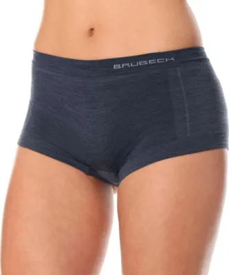 Produktbild von Brubeck BX10440 Damen-Boxershorts COMFORT WOOL dunkel Jeans L