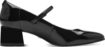 Produktbild von Tamaris Damen Pumps moderne Riemchenpumps Blockabsatz 1-22312-43, Größe:37 EU, Farbe:Schwarz