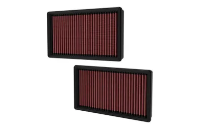 Produktbild von K&N 33-5124 Hochleistungsluftfilter für BMW 7 (F01, F02, F03, F04) Langzeitfilter Quadratisch
