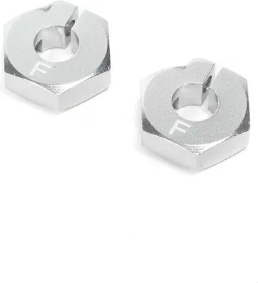 Produktbild von Losi Clamping Front Wheel Hexes, Aluminum: 22S