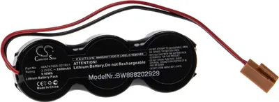 Produktbild von vhbw Batterie kompatibel mit GE Fanuc RX3i, RX7i PLC Programmable Logic Controller (3300 mAh, 3 V, Li-Ion)