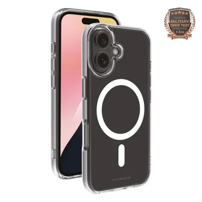 Produktbild von Mag Steady Anti Shock Cover, Magnetic Wireless Charging Support für iPhone 16 (64222) Handyhülle