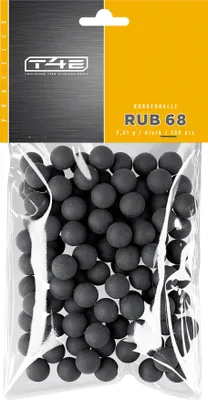 Zdjęcie produktu dla Kule gumowe Umarex T4E Practice RUB 68 kal. .68 100 szt.