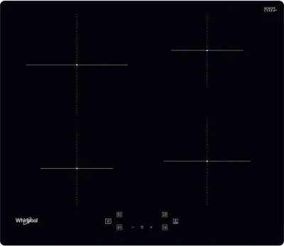 Obrázek produktu pro Whirlpool WS Q4860 NE varná deska Černá Vestavěné 60 cm Indukční varná deska se zónami 4 zóna/zón