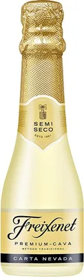 Produktbild von 24 x 0,2 l | Freixenet Carta Nevada Semi Seco Prosecco Piccolo Flaschen | 11,5 % vol
