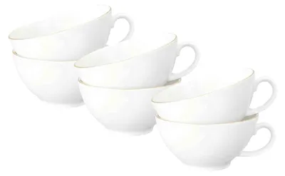 Produktbild von Seltmann Weiden Liberty Goldrand Teetasse 140 ml 6er Set