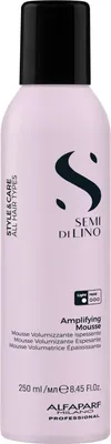 Produktbild von Alfaparf Milano Semi Di Lino Style & Care Amplifying Mousse Schaumfestiger für Haarvolumen 250 ml