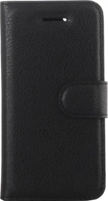 Produktbild von Mobigear Classic iPhone 5 Hülle Klapphülle Geldbörse - Schwarz