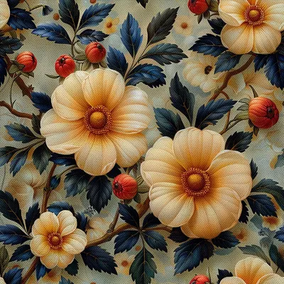 Immagine prodotto di OUTDOOR DEKOSTOFFE OXFORD - Motiv Blumen I DX5615