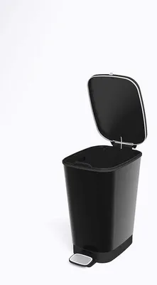 Obrázek produktu pro Odpadní nádoba do kuchyňského a koupelnového dřezu, 35 l, černá metalíza, 26,5 x 40,5 x 45 cm